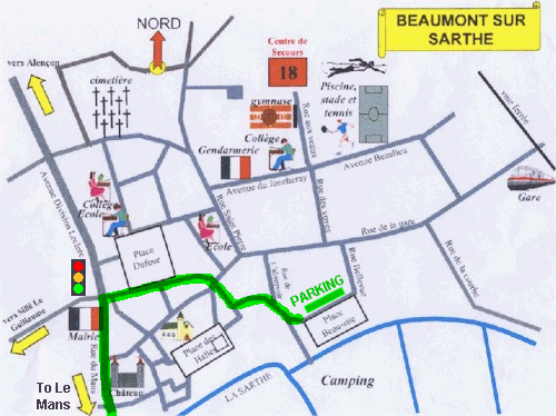 Meeting point map